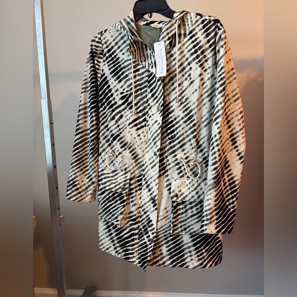 NWT Soft Surroundings rain jacket